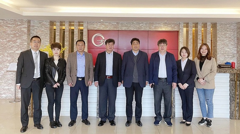 中國風(fēng)協(xié)秘書長劉學(xué)偉一行到北玻三元流風(fēng)機(jī)公司考察調(diào)研